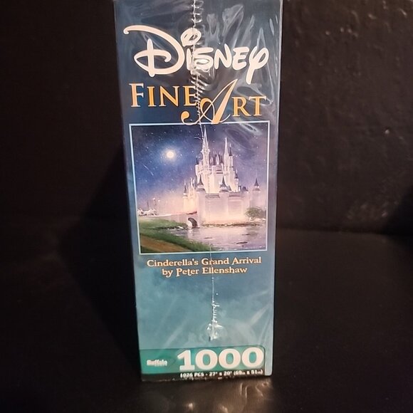 SEALED DISNEY 1026 Pc Puzzle Fine Art Peter Ellenshaw Cinderella's Grand Arrival - Picture 4 of 7